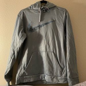 NIKE THERMAL BLUE HOODIE